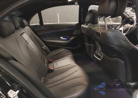 2018 Mercedes-Benz S 450 4Matic из США, поврежденный, VIN WDDUG6EB3JA355434